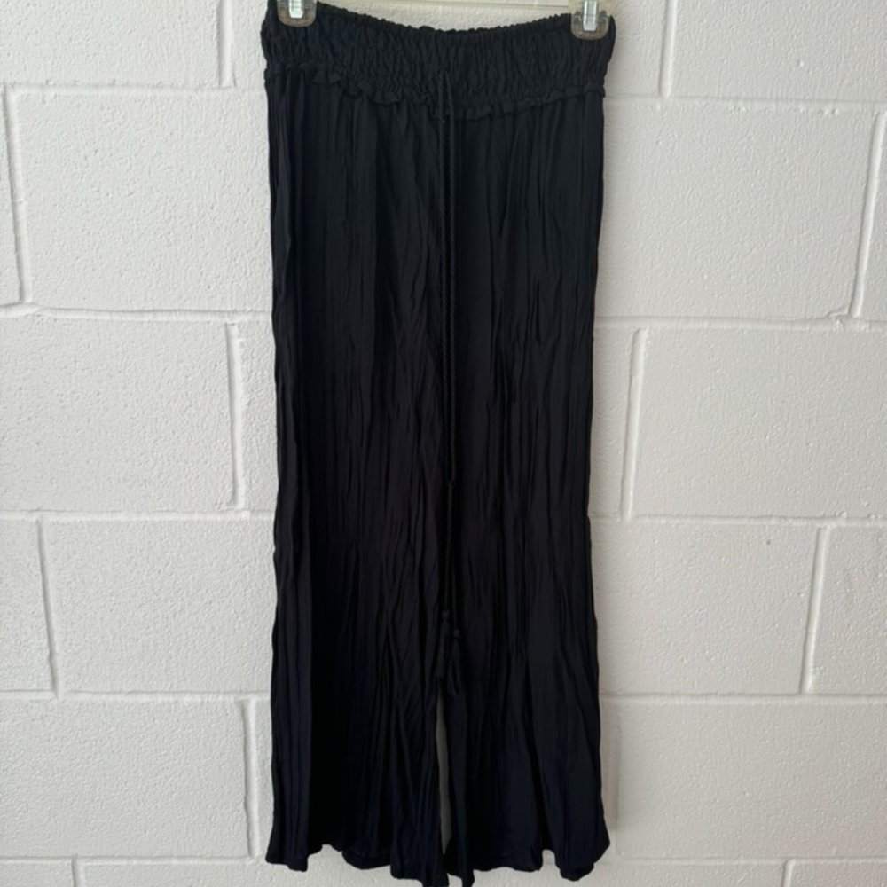 Shinestar size S loose black pants